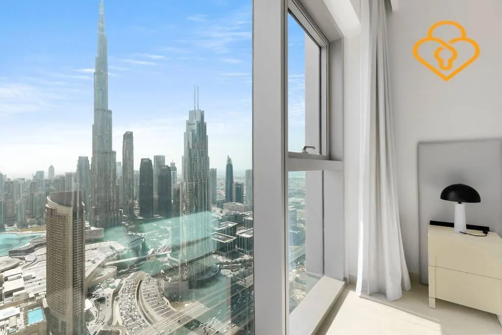 شقة Downtown Views 3 Bedroom W Nanny Full Burj Khalifa View Connected To Dubai Mall