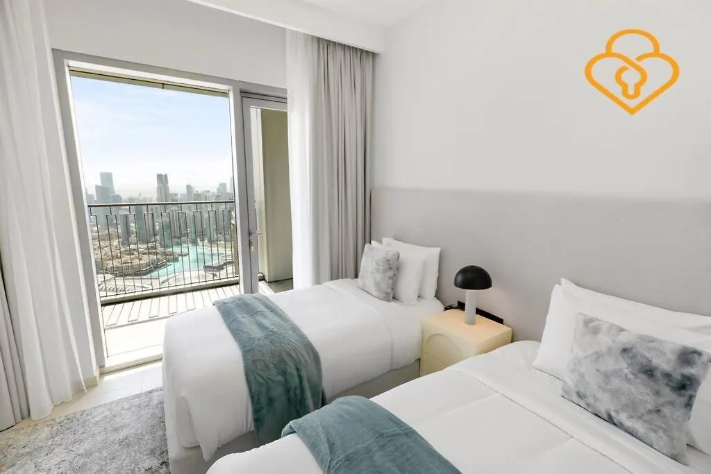 Downtown Views 3 Bedroom W Nanny Full Burj Khalifa View Connected To Dubai Mall